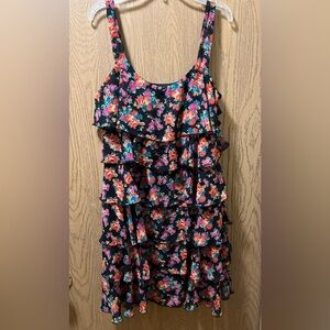 Nine West Black Floral Dress